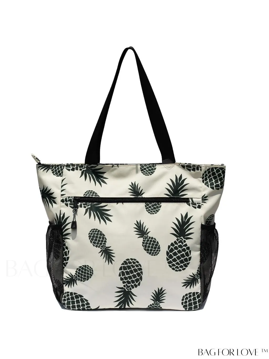 BagForLove - Water-Resistant Floral Tote Bag: Large, Multi-Pocketed for Gym, Work, Travel, Beach - Daily Essential