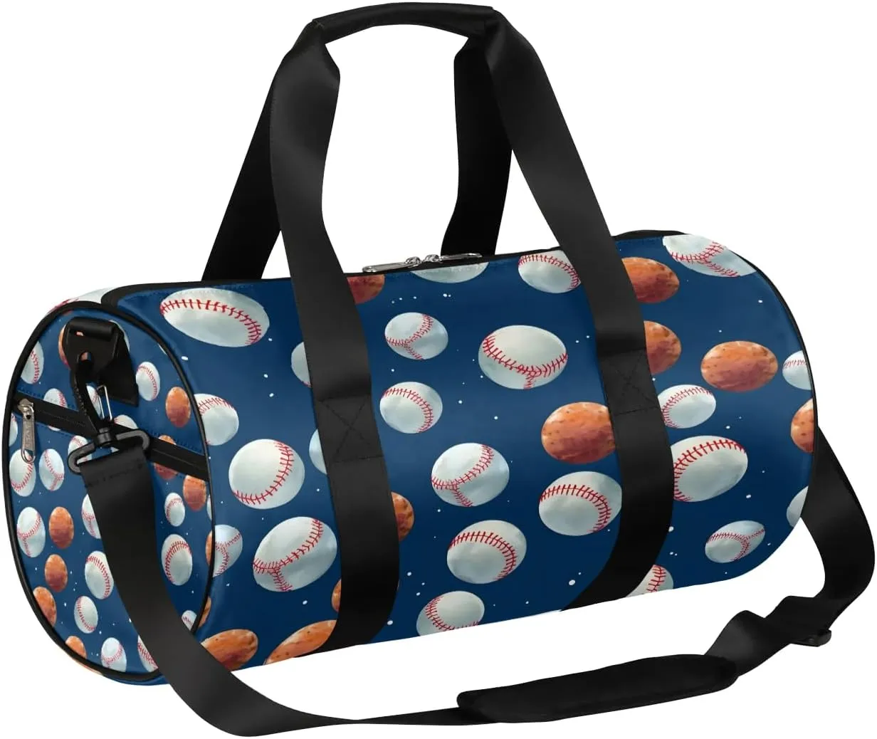 Ball Travel Duffle Bag Gym Bag for Women Men Lightweight Carry on Duffel Bag for Sports Gyms Weekend Getaway