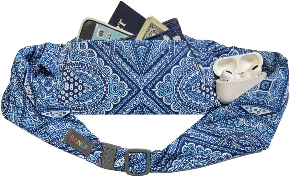 BANDI Running Belt for Women – Waist Fanny Pack Hands Free Way to Carry Phone, Passport, Keys, ID, Money & Everyday Essentials Made in the USA