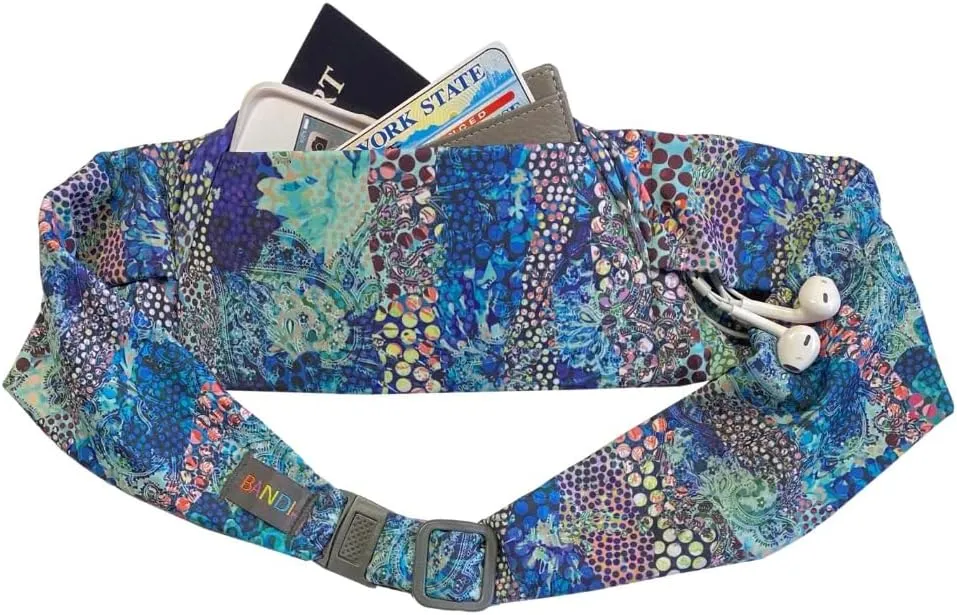 BANDI Running Belt for Women – Waist Fanny Pack Hands Free Way to Carry Phone, Passport, Keys, ID, Money & Everyday Essentials Made in the USA