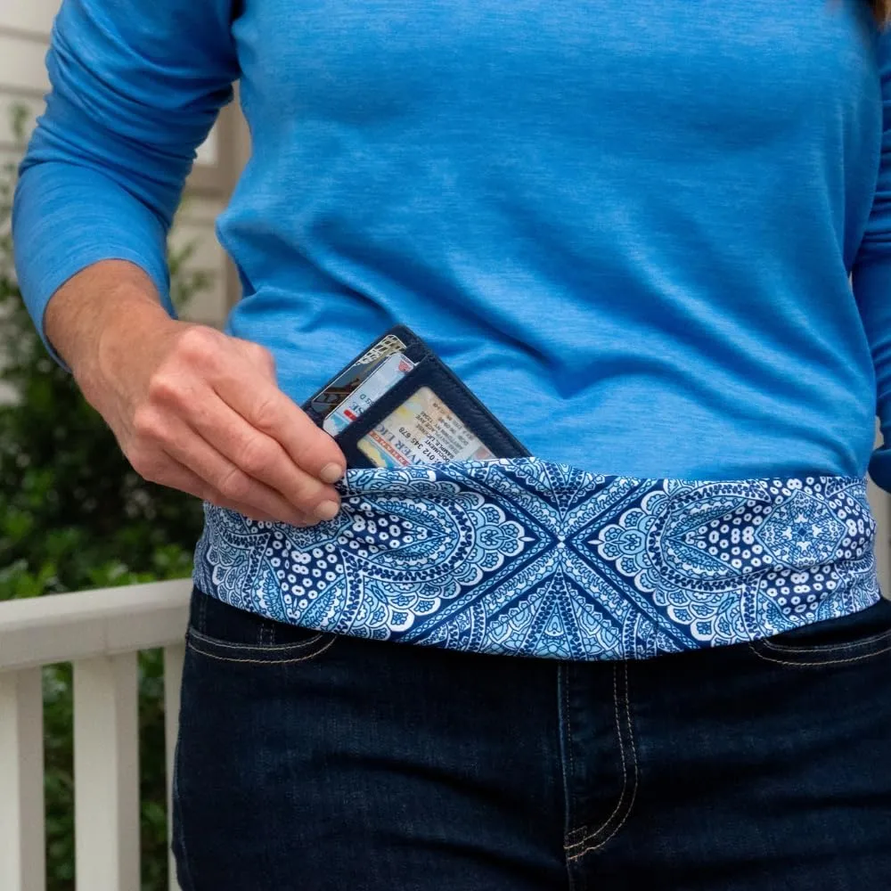 BANDI Running Belt for Women – Waist Fanny Pack Hands Free Way to Carry Phone, Passport, Keys, ID, Money & Everyday Essentials Made in the USA