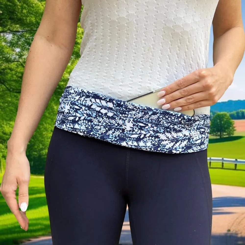 BANDI Running Belt for Women – Waist Fanny Pack Hands Free Way to Carry Phone, Passport, Keys, ID, Money & Everyday Essentials Made in the USA