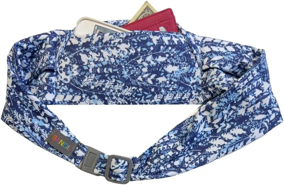 BANDI Running Belt for Women – Waist Fanny Pack Hands Free Way to Carry Phone, Passport, Keys, ID, Money & Everyday Essentials Made in the USA