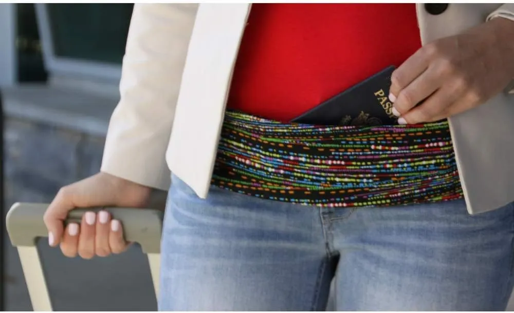 BANDI Running Belt for Women – Waist Fanny Pack Hands Free Way to Carry Phone, Passport, Keys, ID, Money & Everyday Essentials Made in the USA