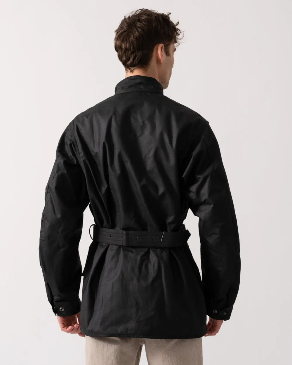 Barbour International Reflective A7 Mens Wax Jacket