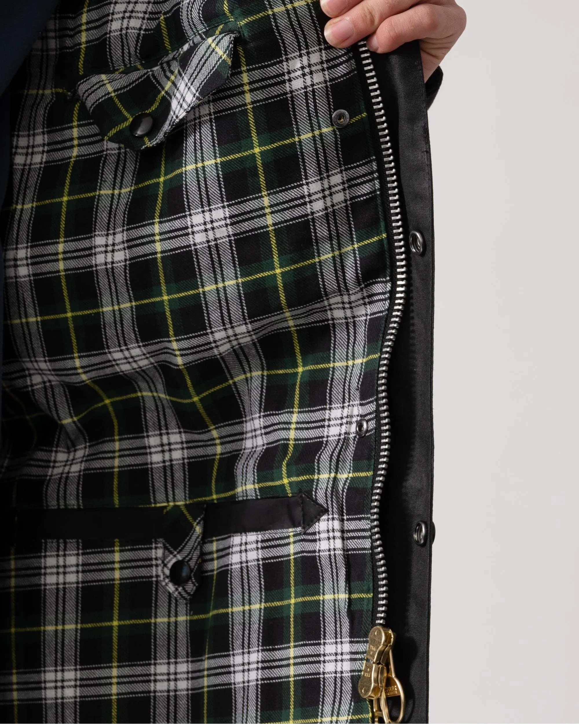 Barbour International Reflective A7 Mens Wax Jacket