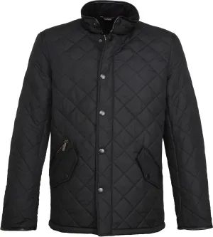 Barbour Men's Powell Quilt, Black, XXL