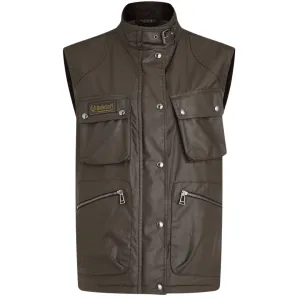 Belstaff Womens Edition Gilet Jacket Green