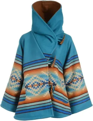 Beth Dutton Tv Series Yellow-stone Season 3 Blue Hooded Coat Kelly Reilly Blue Winter Jacket for Womens