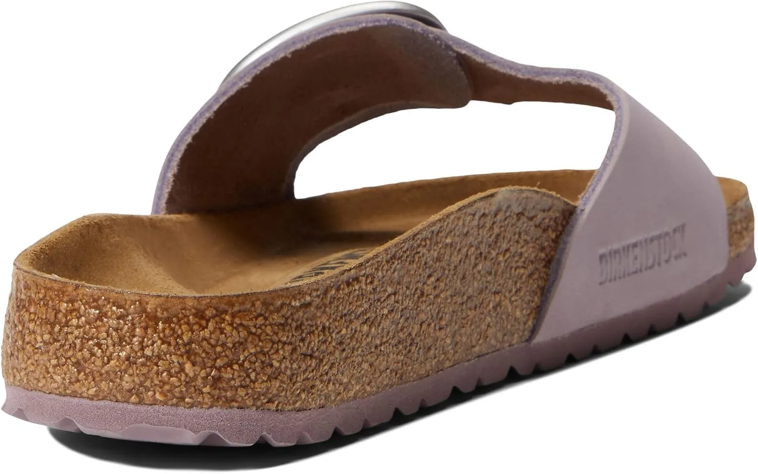 Birkenstock Women's Madrid Big Buckle Washed Metallic Rose