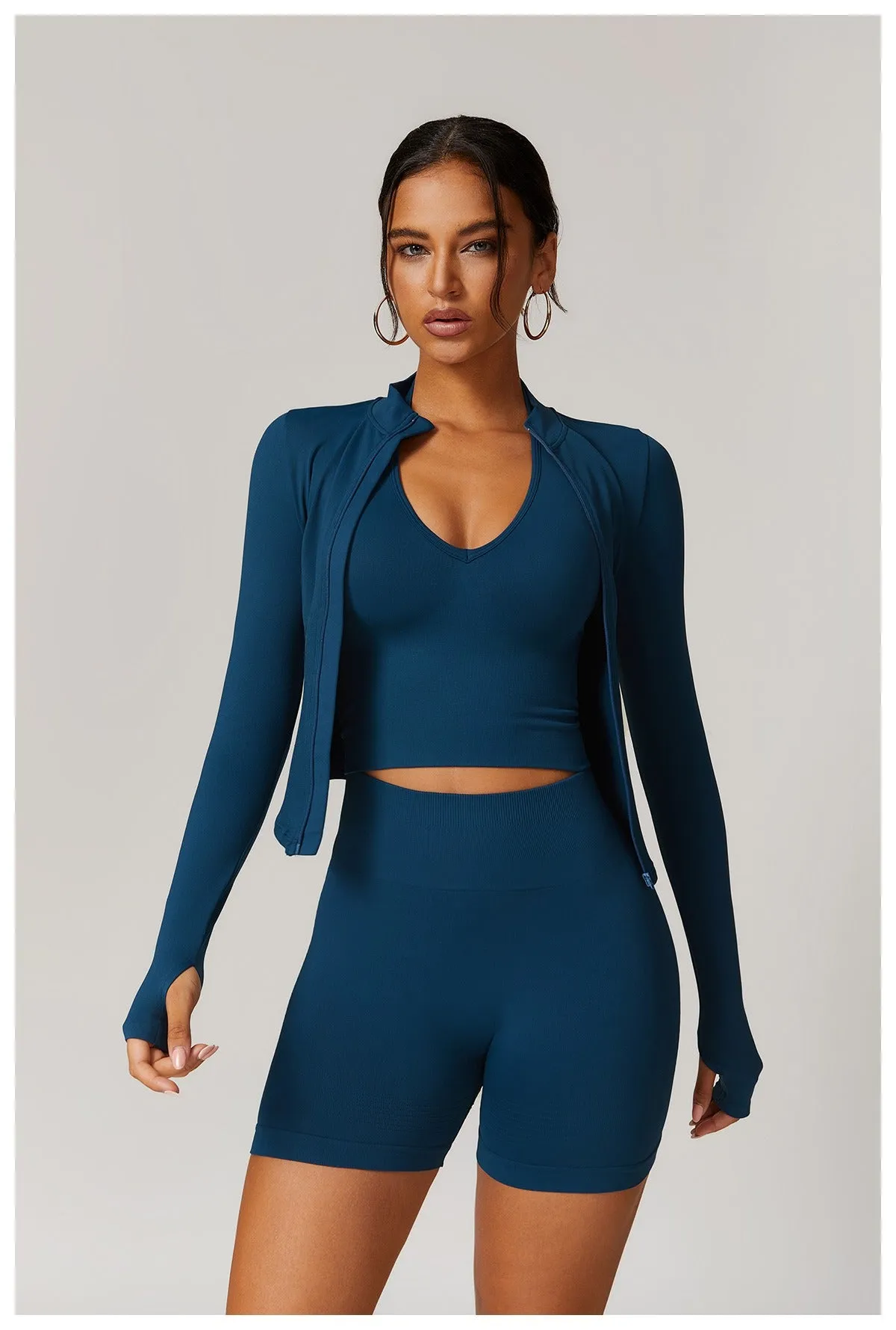 Blake Longsleeve Zip Top