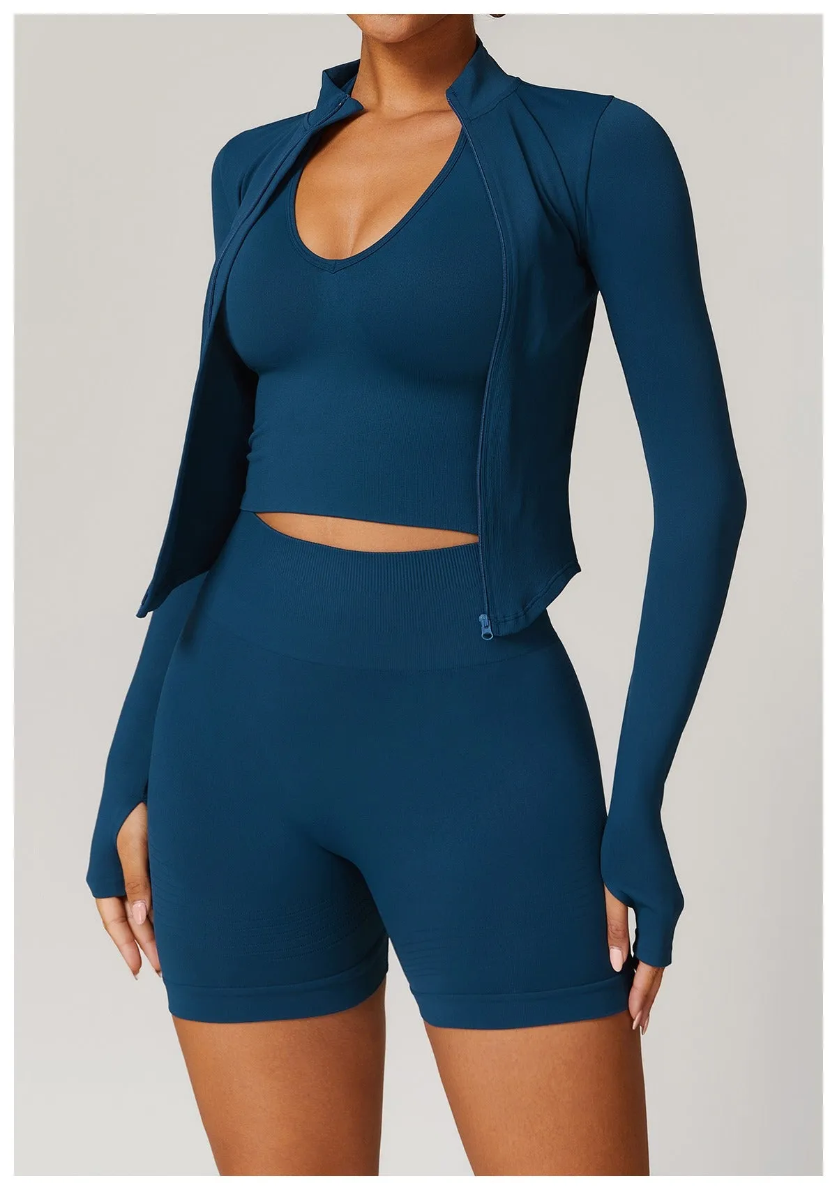 Blake Longsleeve Zip Top