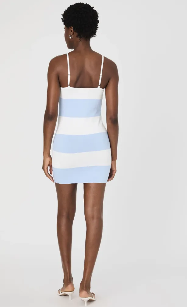 Bodycon Knit Mini Strappy Dress