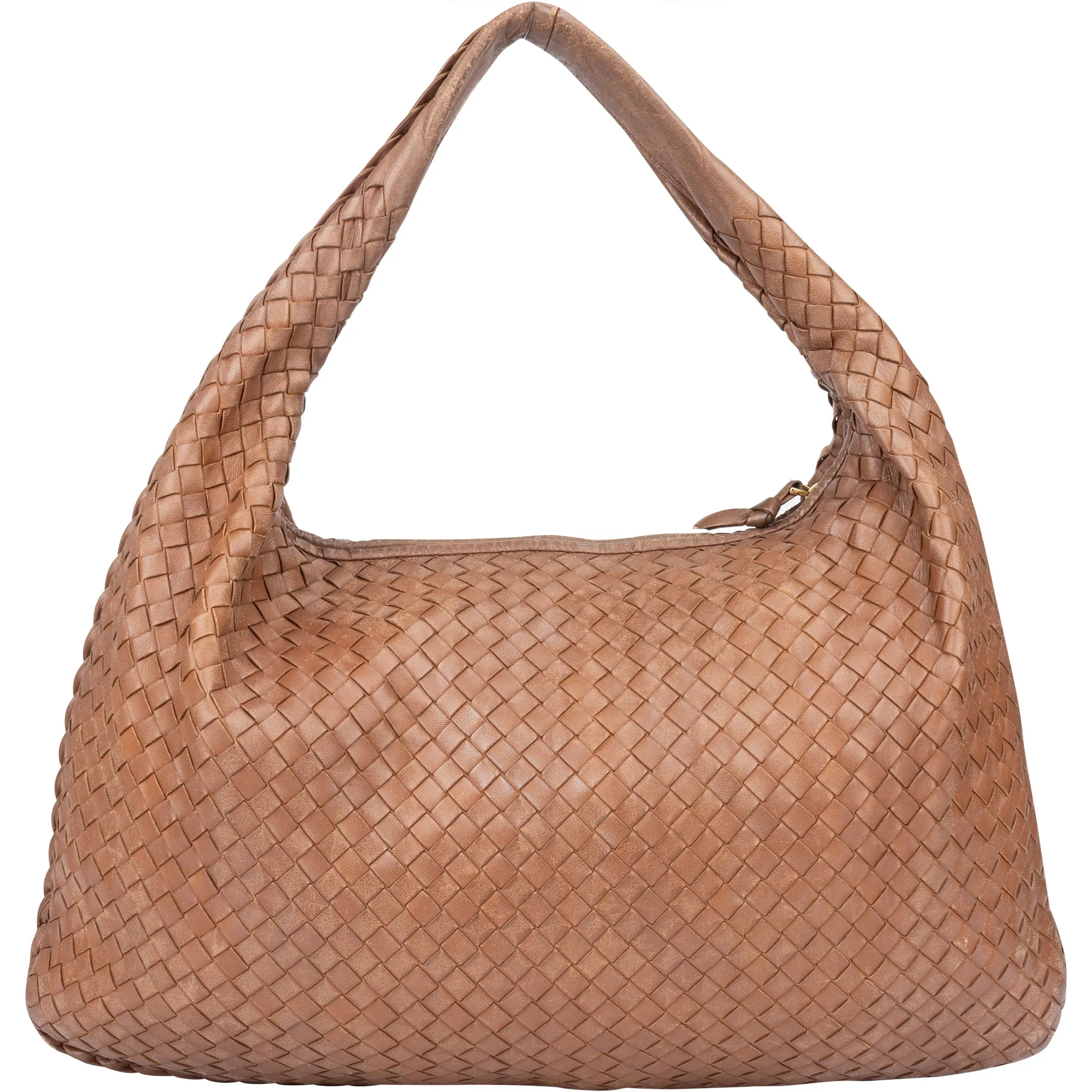 Bottege Veneta Brown Intrecciato Big Hobo Bag