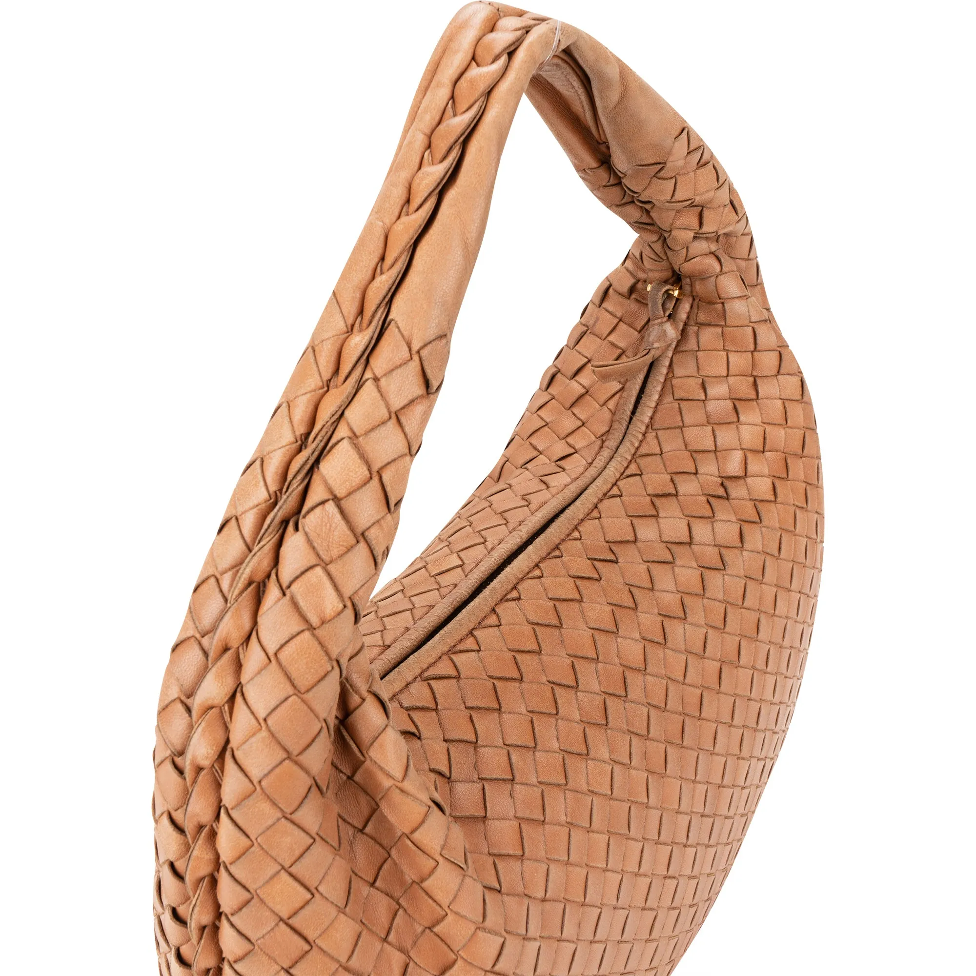 Bottege Veneta Intrecciato Leather Hobo Bag