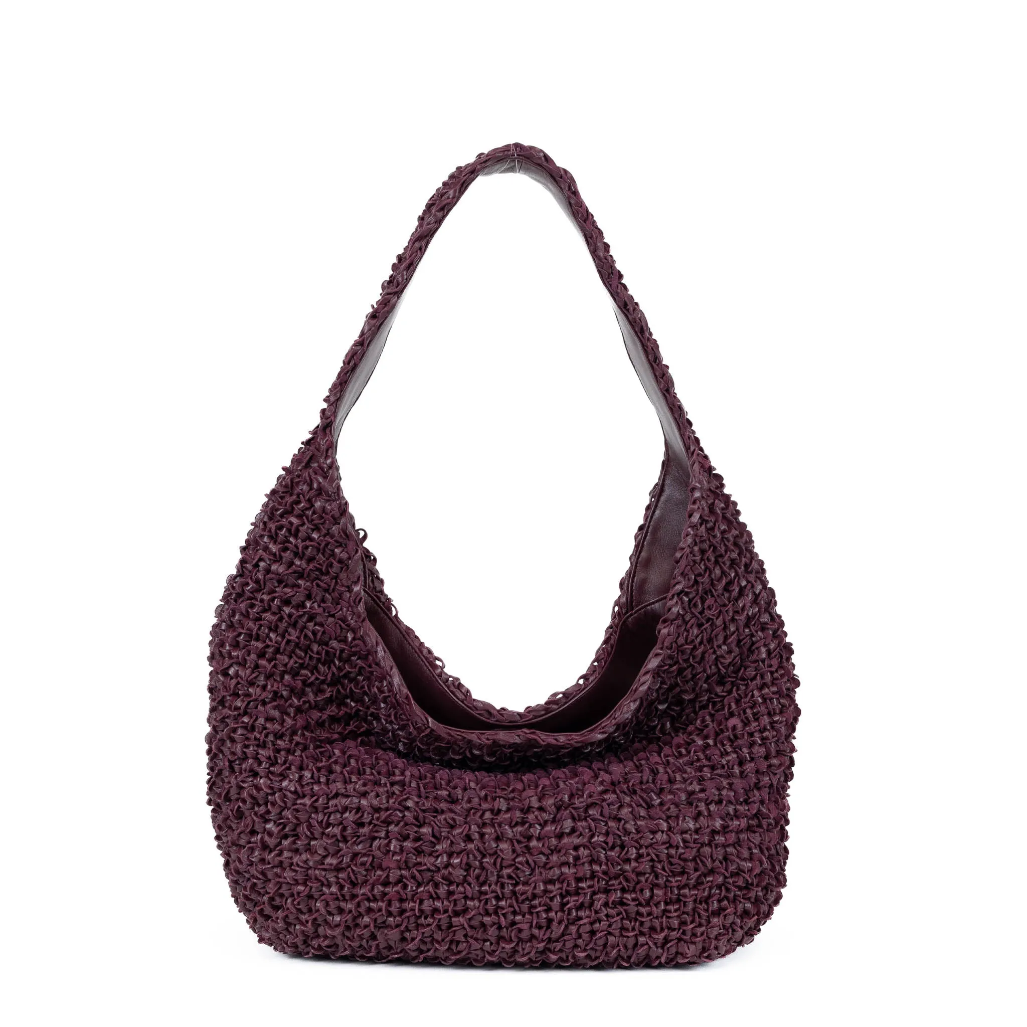 CA 1577 - HOBO BAG - BERRY