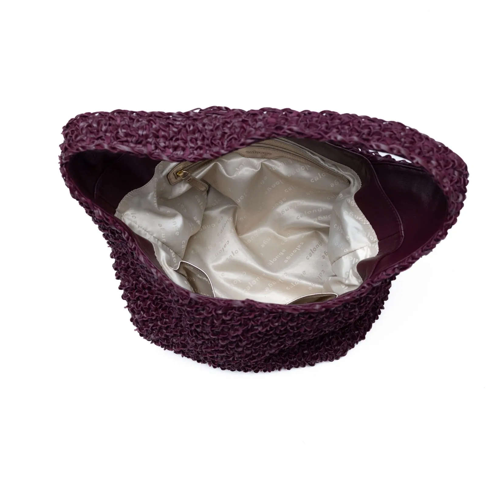 CA 1577 - HOBO BAG - BERRY