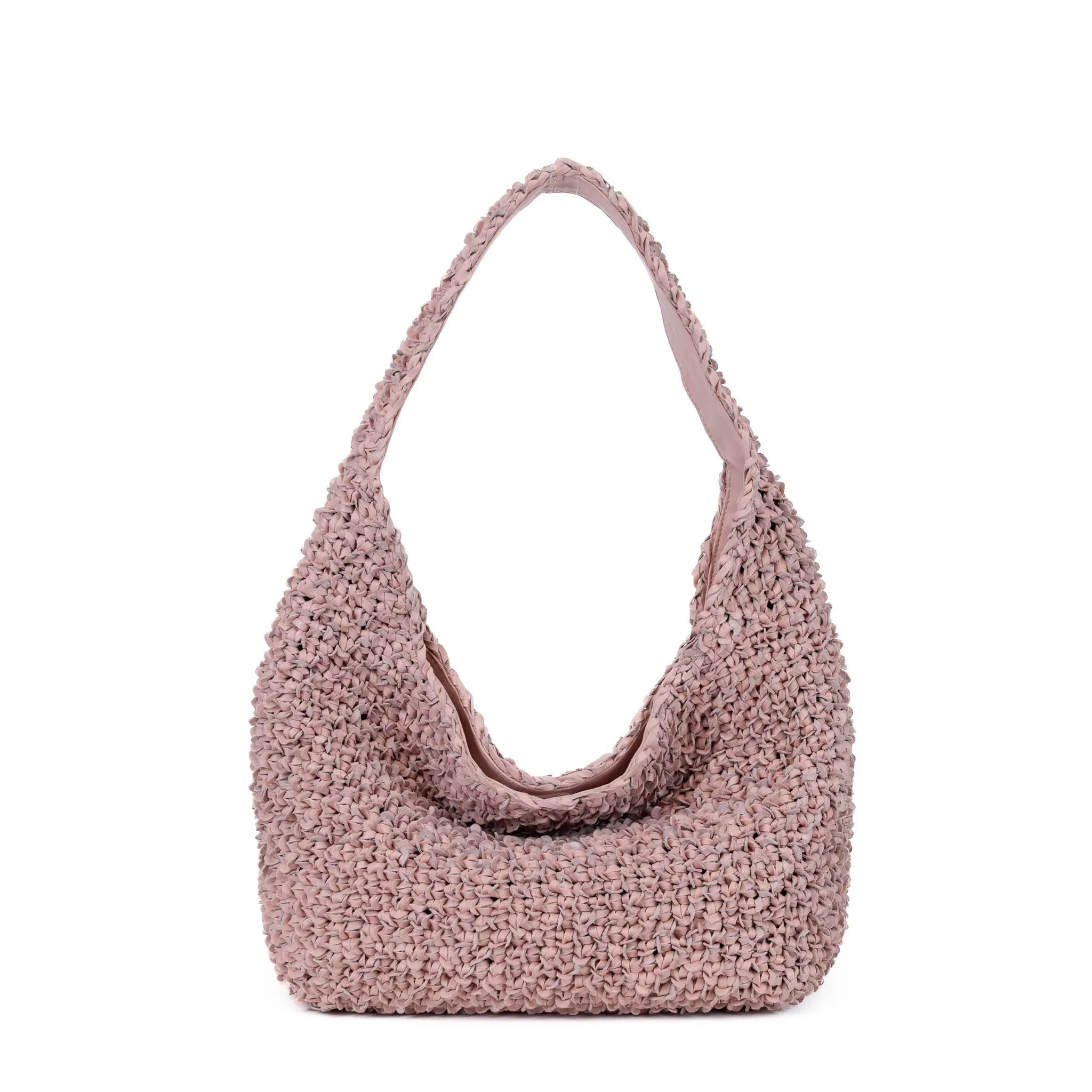 CA 1577 - HOBO BAG - PASTEL PINK