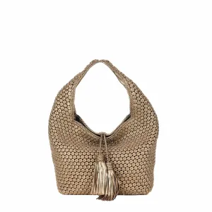 CA 538 - OCTO HOBO BAG - METALLIC COPPER