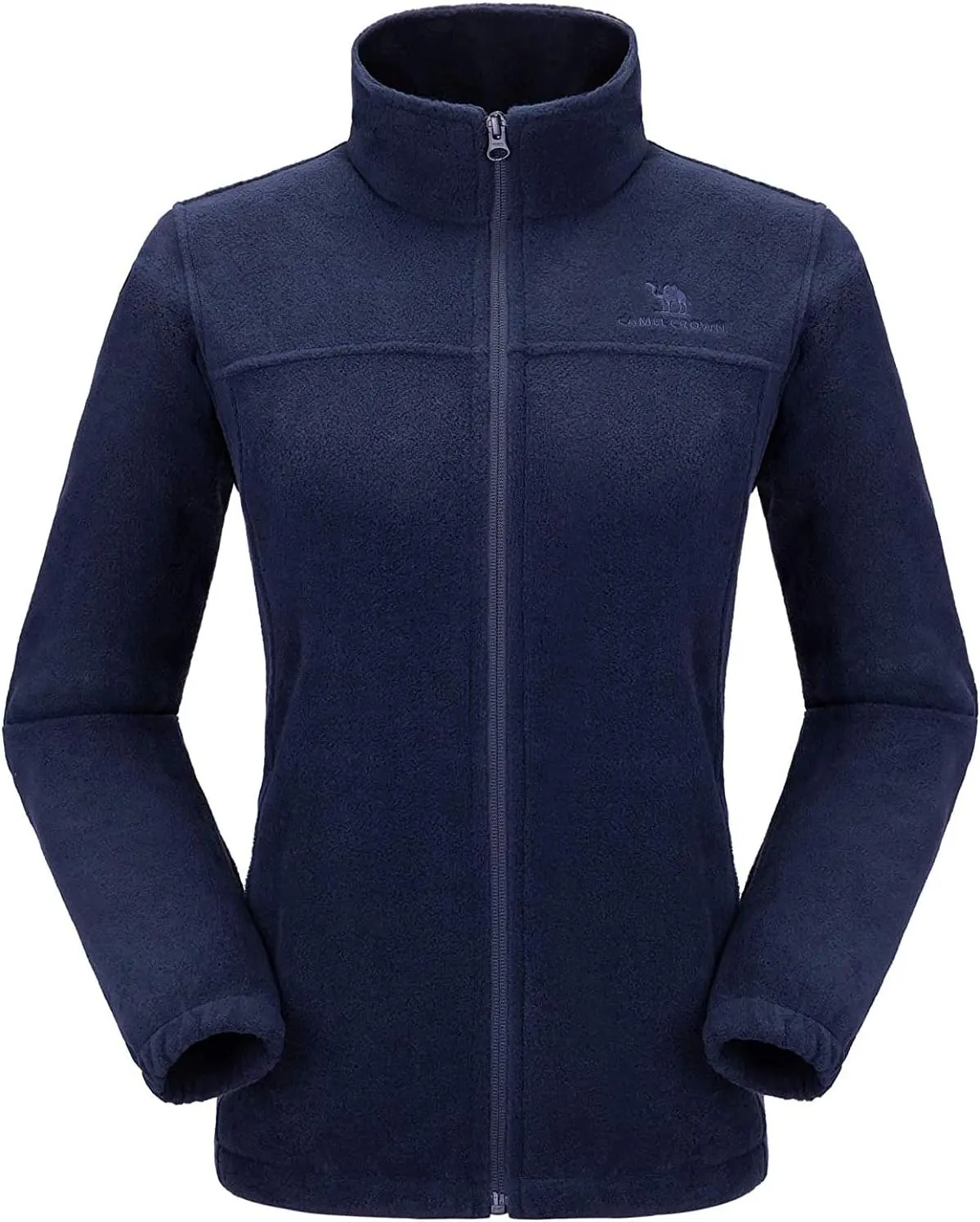 CAMEL CROWN Women Full Zip Fleece Jackets with Pockets Soft Polar Fleece Coat Jacket Sweater for Spring Outdoor