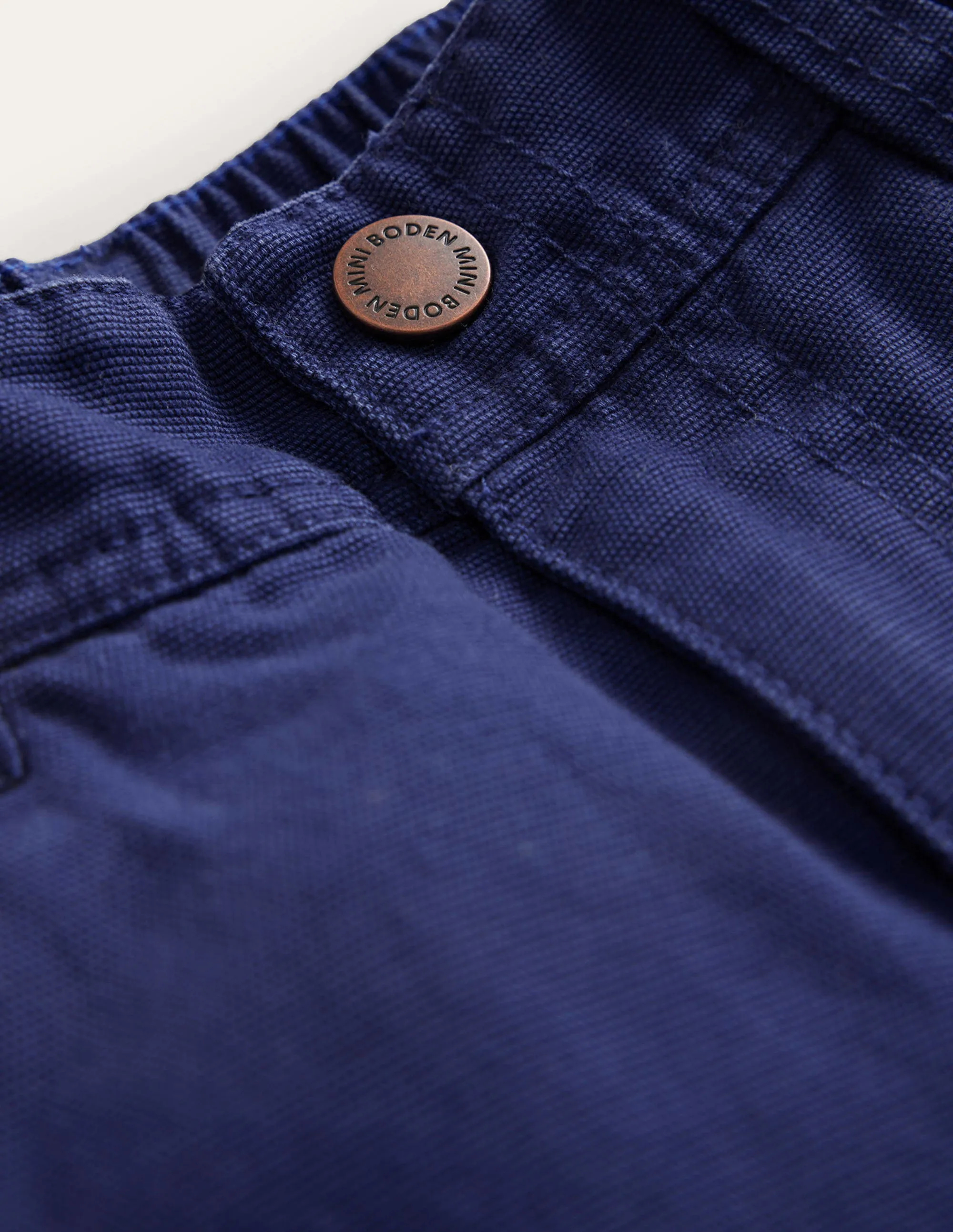 Canvas Trousers-College Navy