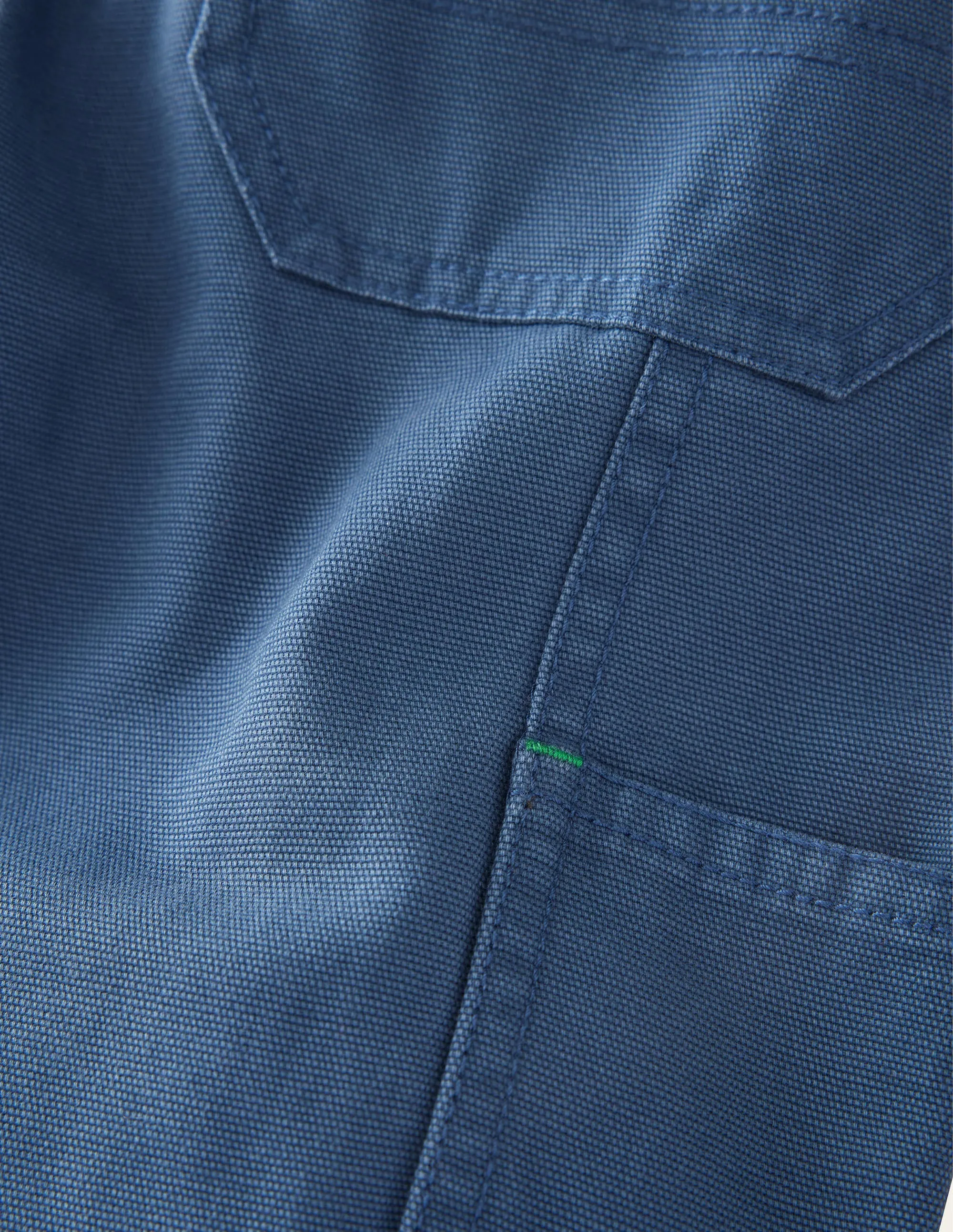 Canvas Trousers-Robot Blue