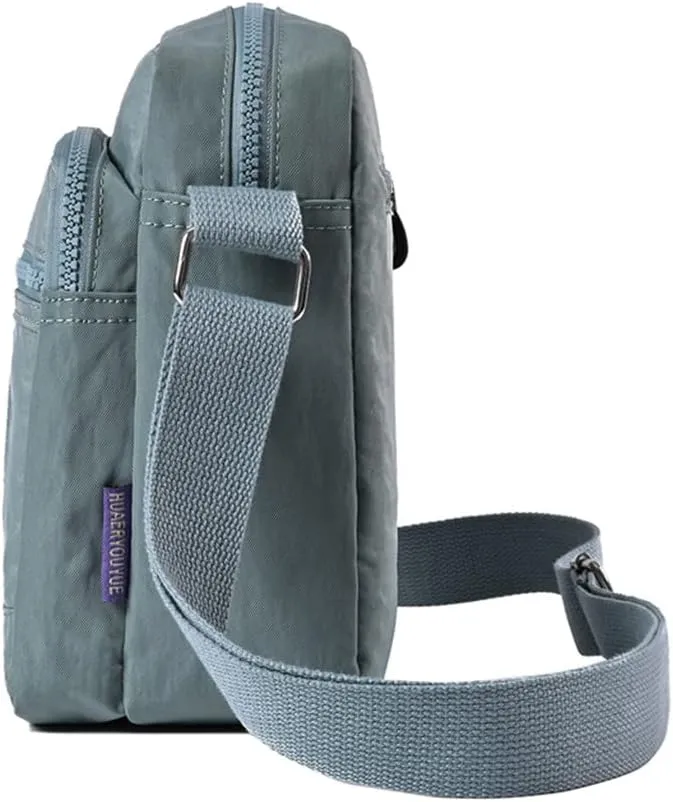 Casual Nylon Crossbody Purse Bag Waterproof Lightweight Shoulder Bag for Women Handbag