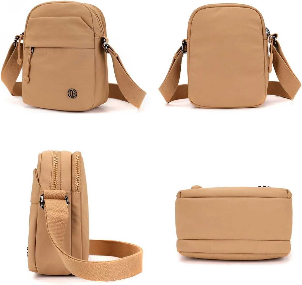 Casual Nylon Crossbody Purse Bag Waterproof Lightweight Shoulder Bag for Women Handbag