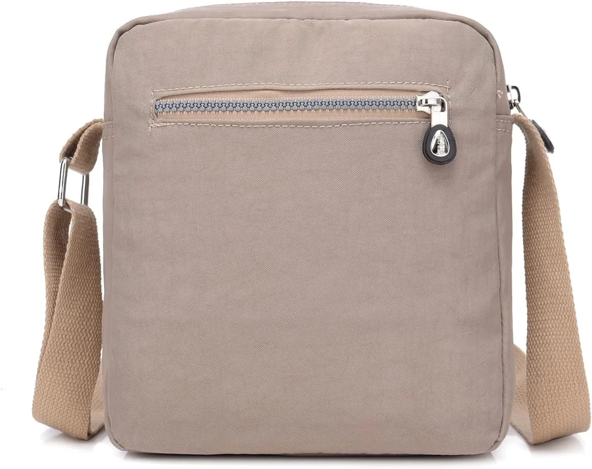 Casual Nylon Crossbody Purse Bag Waterproof Lightweight Shoulder Bag for Women Handbag
