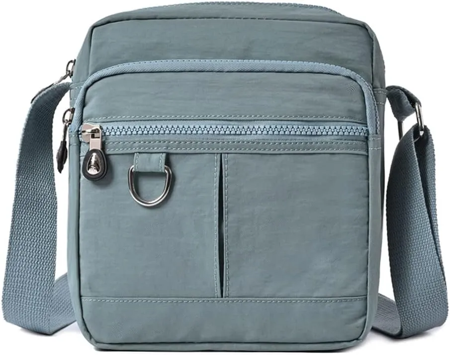 Casual Nylon Crossbody Purse Bag Waterproof Lightweight Shoulder Bag for Women Handbag