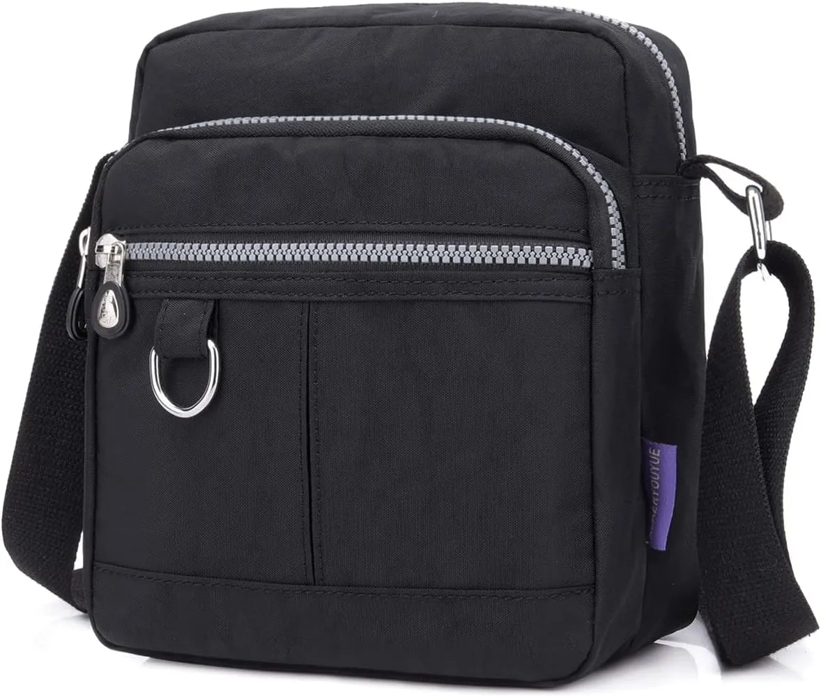 Casual Nylon Crossbody Purse Bag Waterproof Lightweight Shoulder Bag for Women Handbag