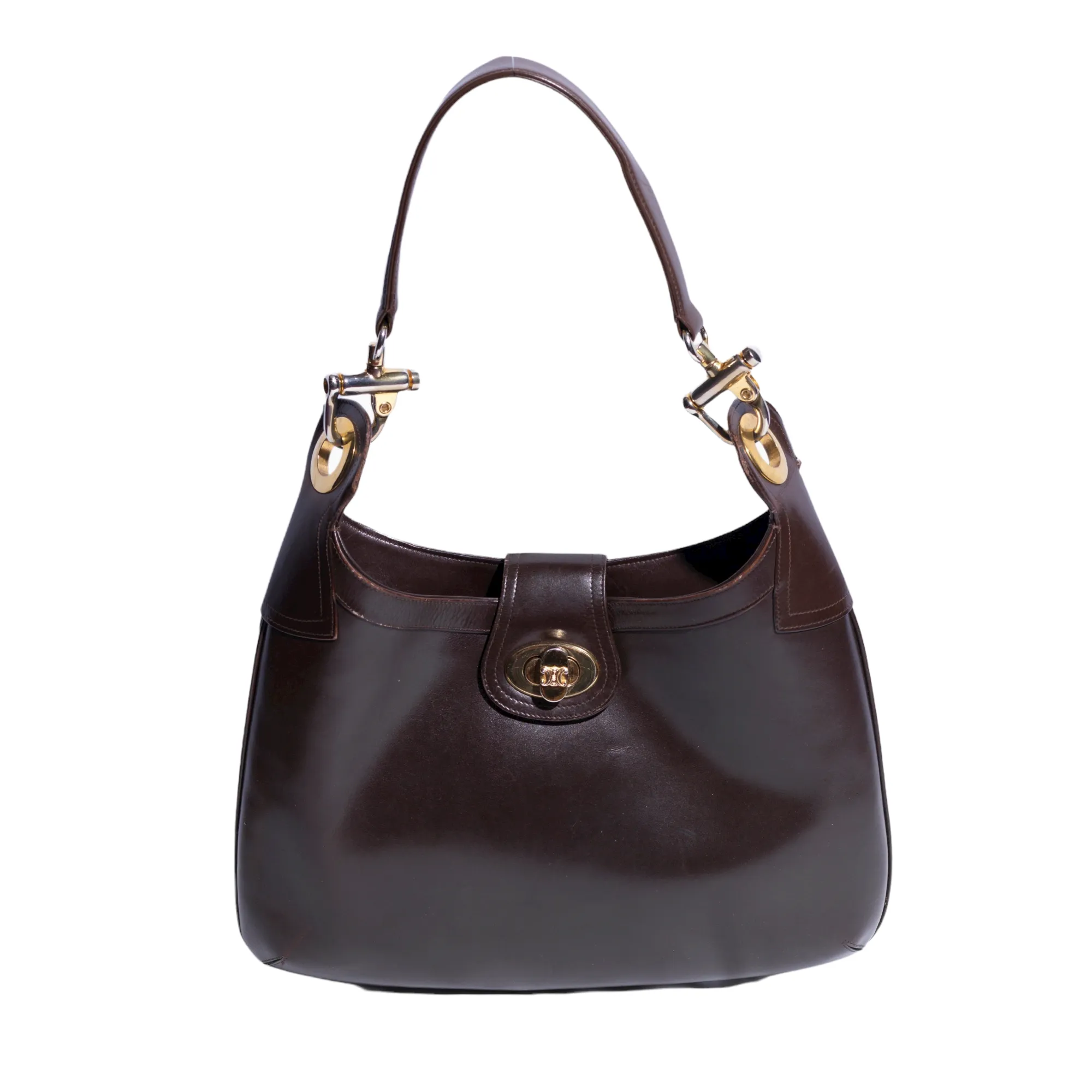 Celine brown hobo bag - 1980s
