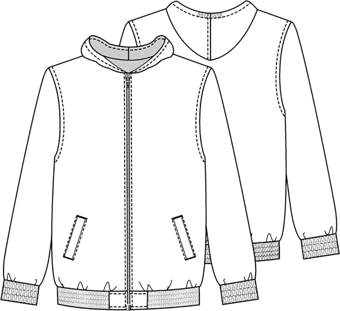 Classroom Uniforms Adult Unisex Lined Side Zipped Bomber Jacket