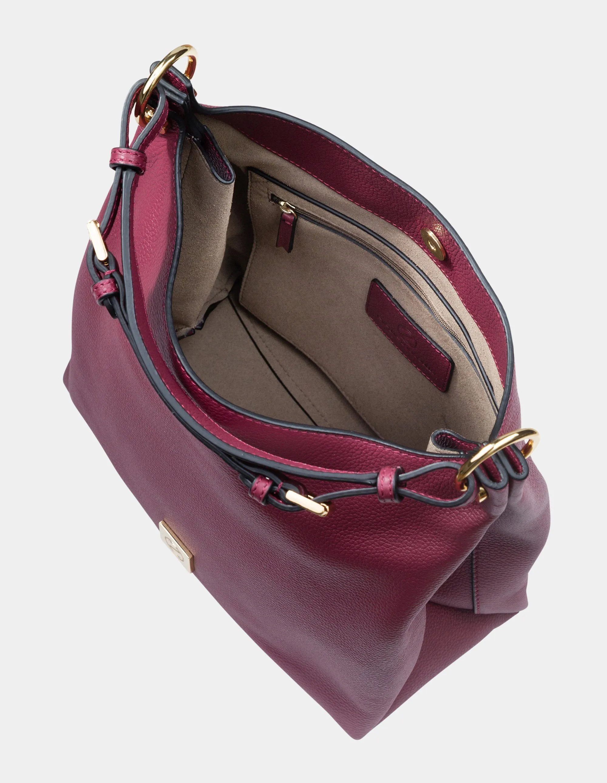 Clementia Hobo Bag Bordeaux