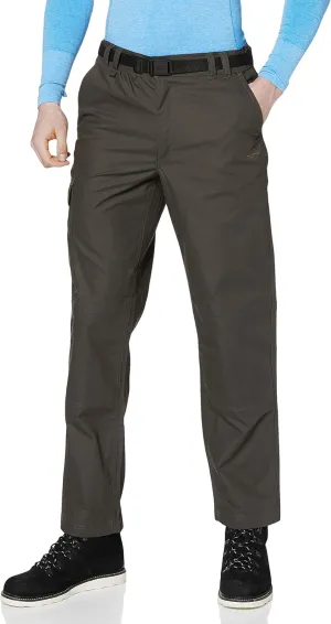 Clifton Active Mens Cotton Pants Belted Quick Drying Trousers