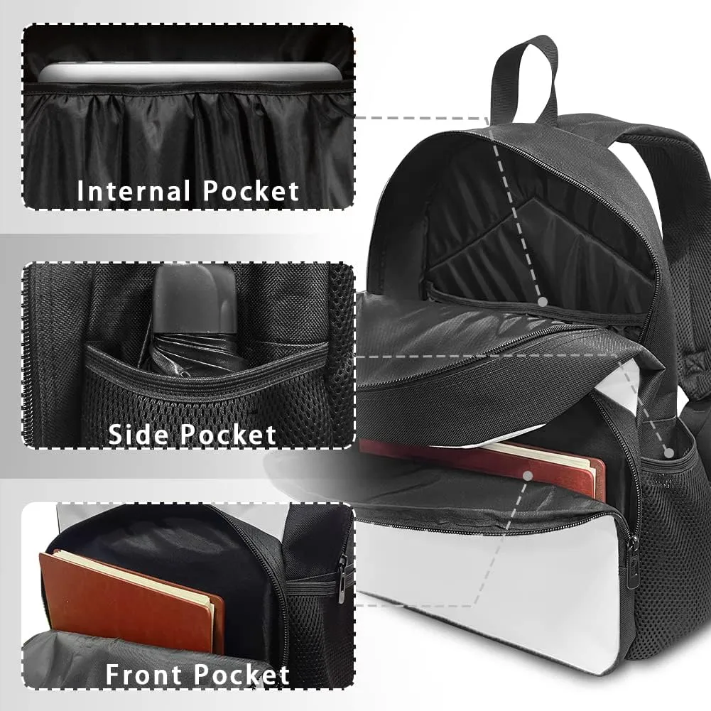Cool Shark School Backpack With Lunch Box for Boys Kids Bookbag Pencil Case Lunch Bag Set 3 In 1 Elementary Middle School Bags for Teens Ages 8-10/10-12 Travel Daypack Students Stationery