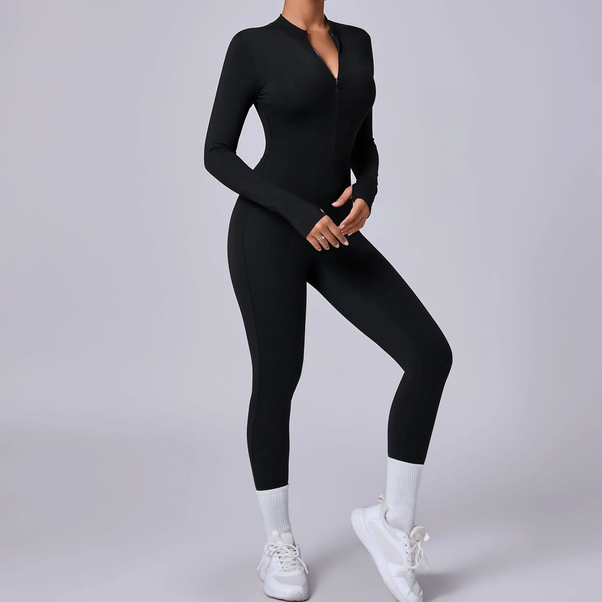 Core Longsleeve Sculpt Jumpsuit