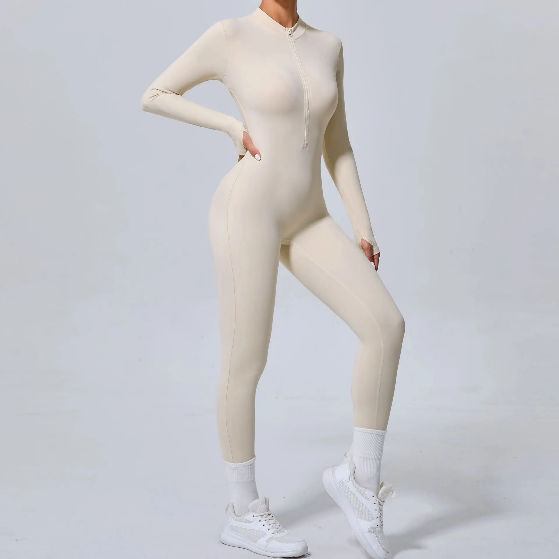 Core Longsleeve Sculpt Jumpsuit