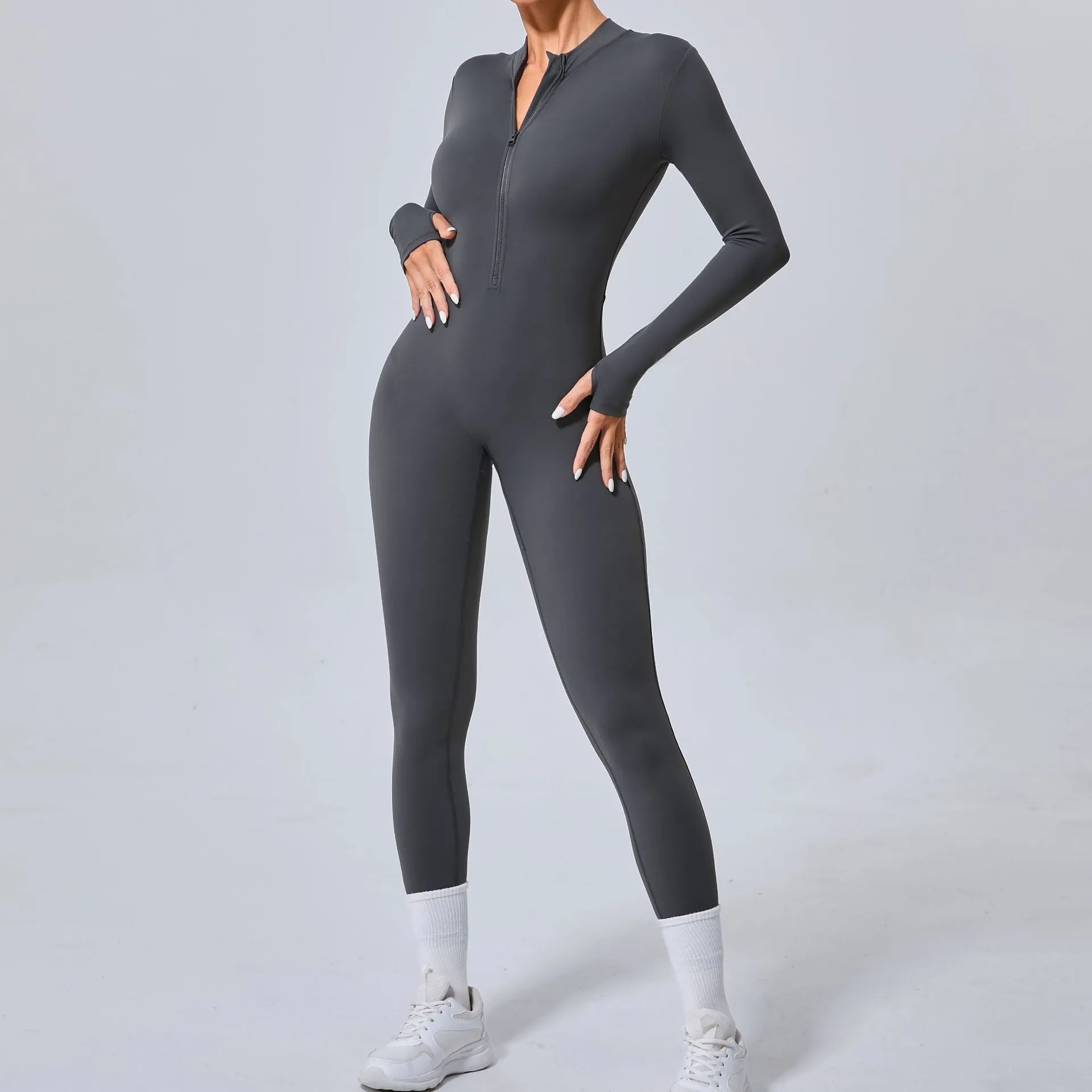 Core Longsleeve Sculpt Jumpsuit