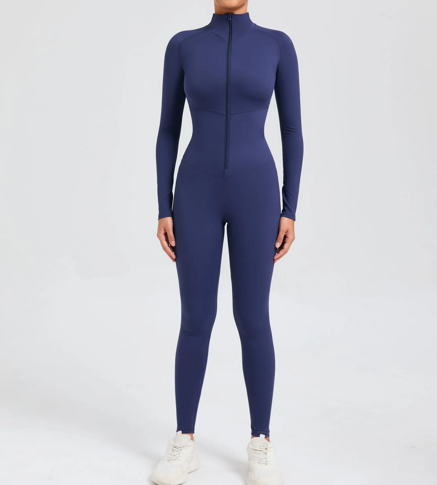 Core Longsleeve Zip Jumpsuit