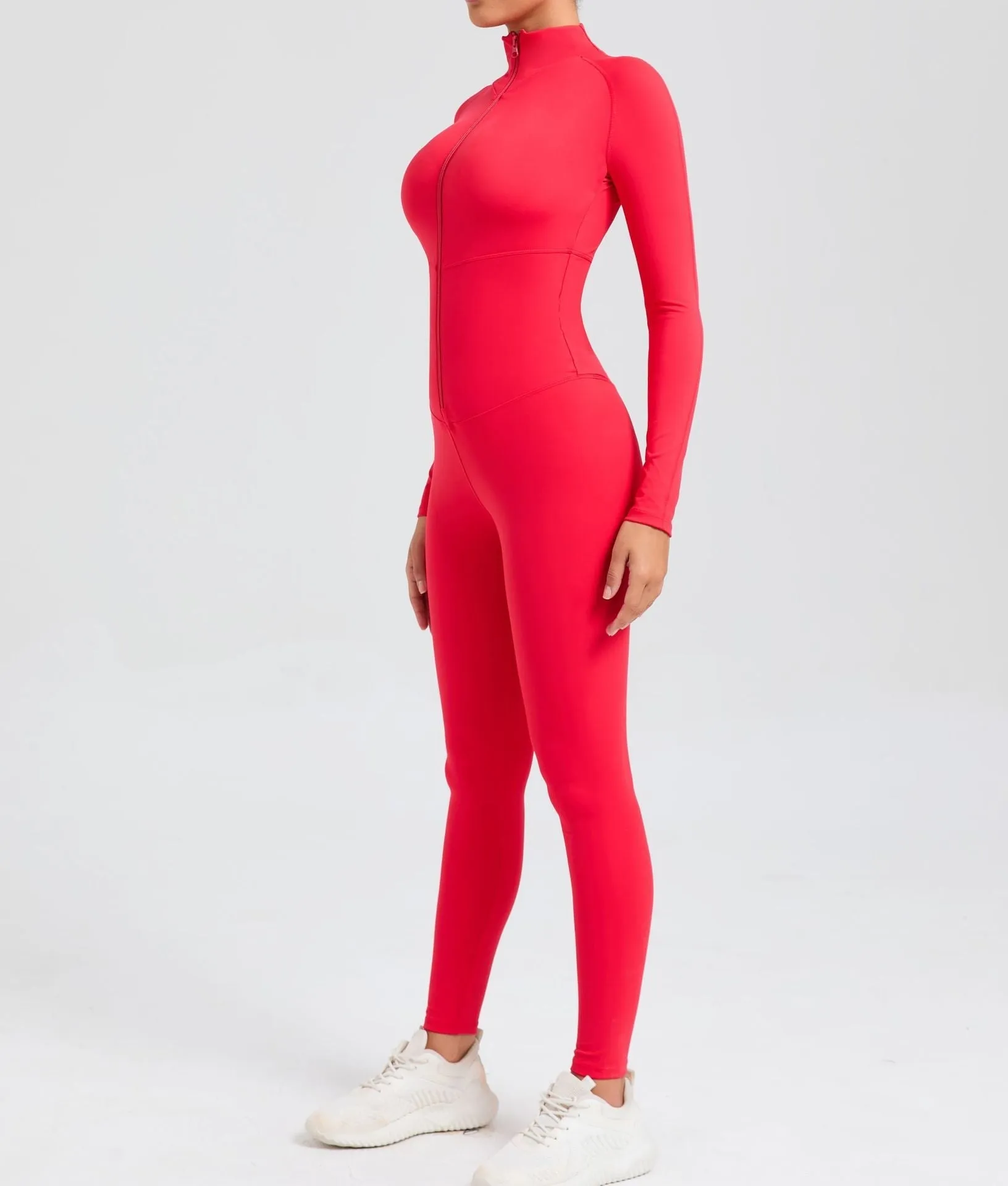 Core Longsleeve Zip Jumpsuit
