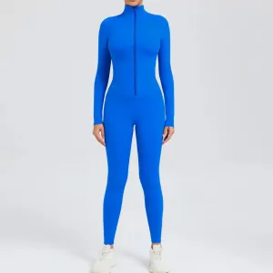 Core Longsleeve Zip Jumpsuit
