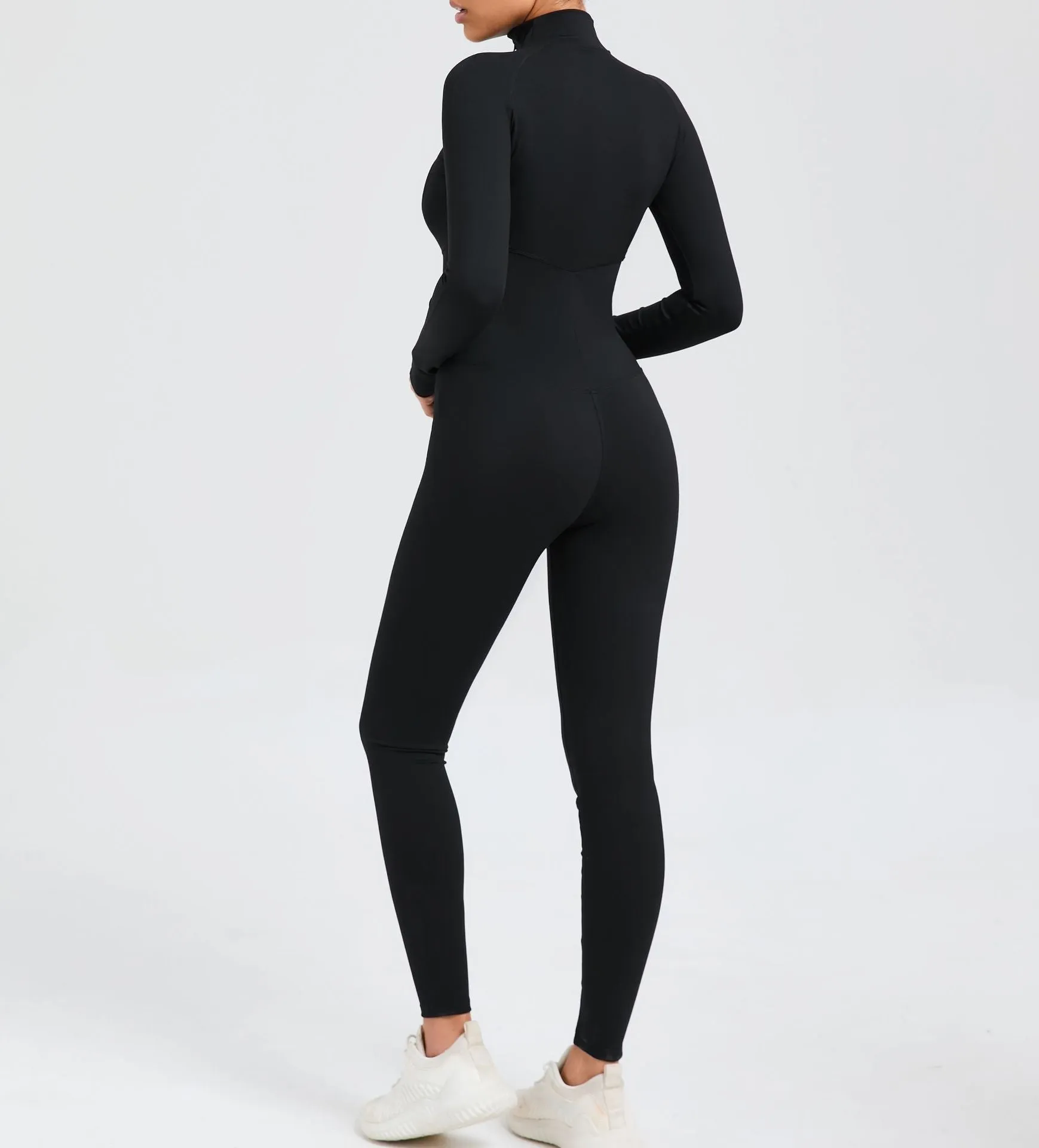 Core Longsleeve Zip Jumpsuit