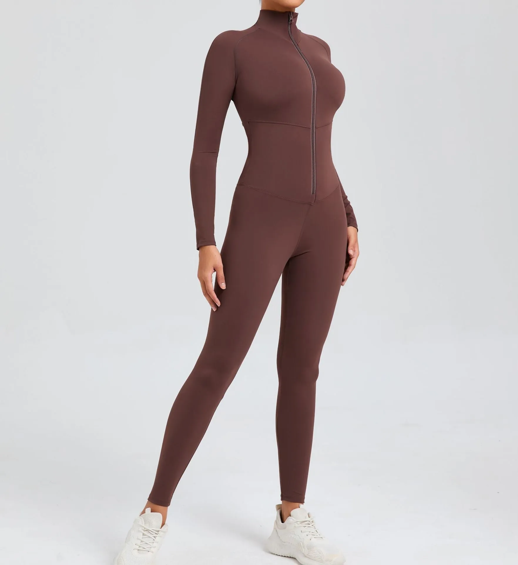 Core Longsleeve Zip Jumpsuit