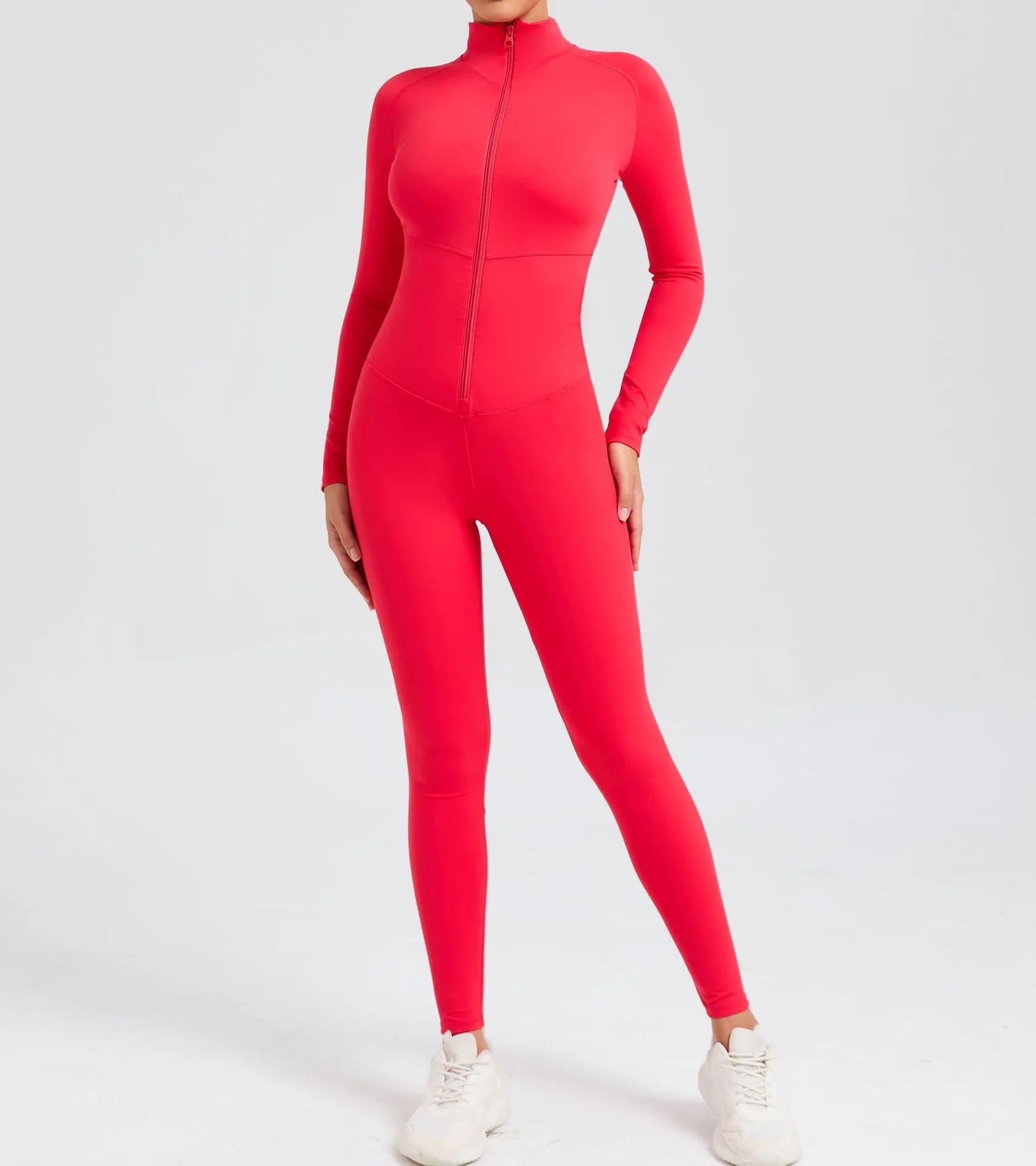 Core Longsleeve Zip Jumpsuit