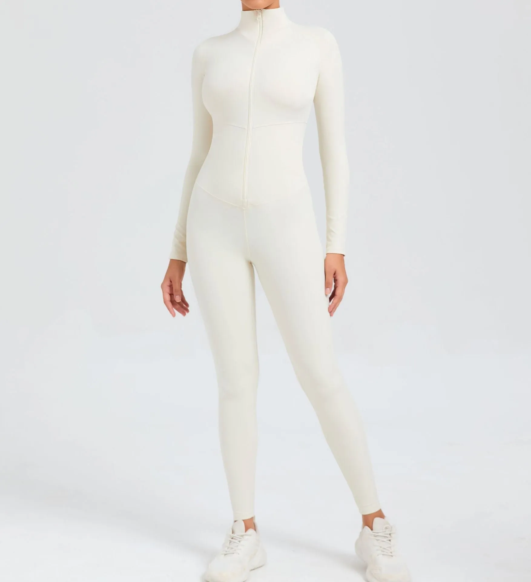 Core Longsleeve Zip Jumpsuit