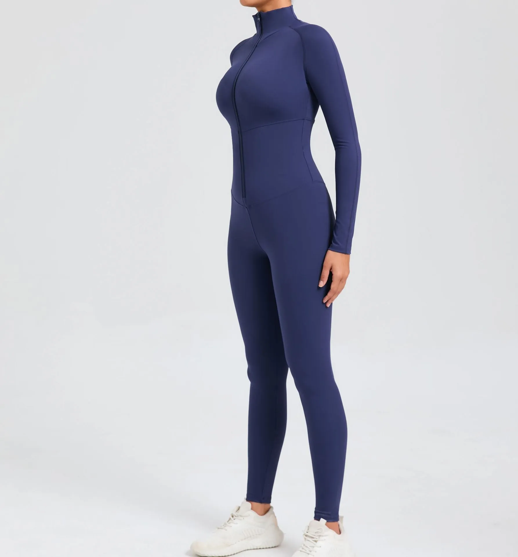 Core Longsleeve Zip Jumpsuit