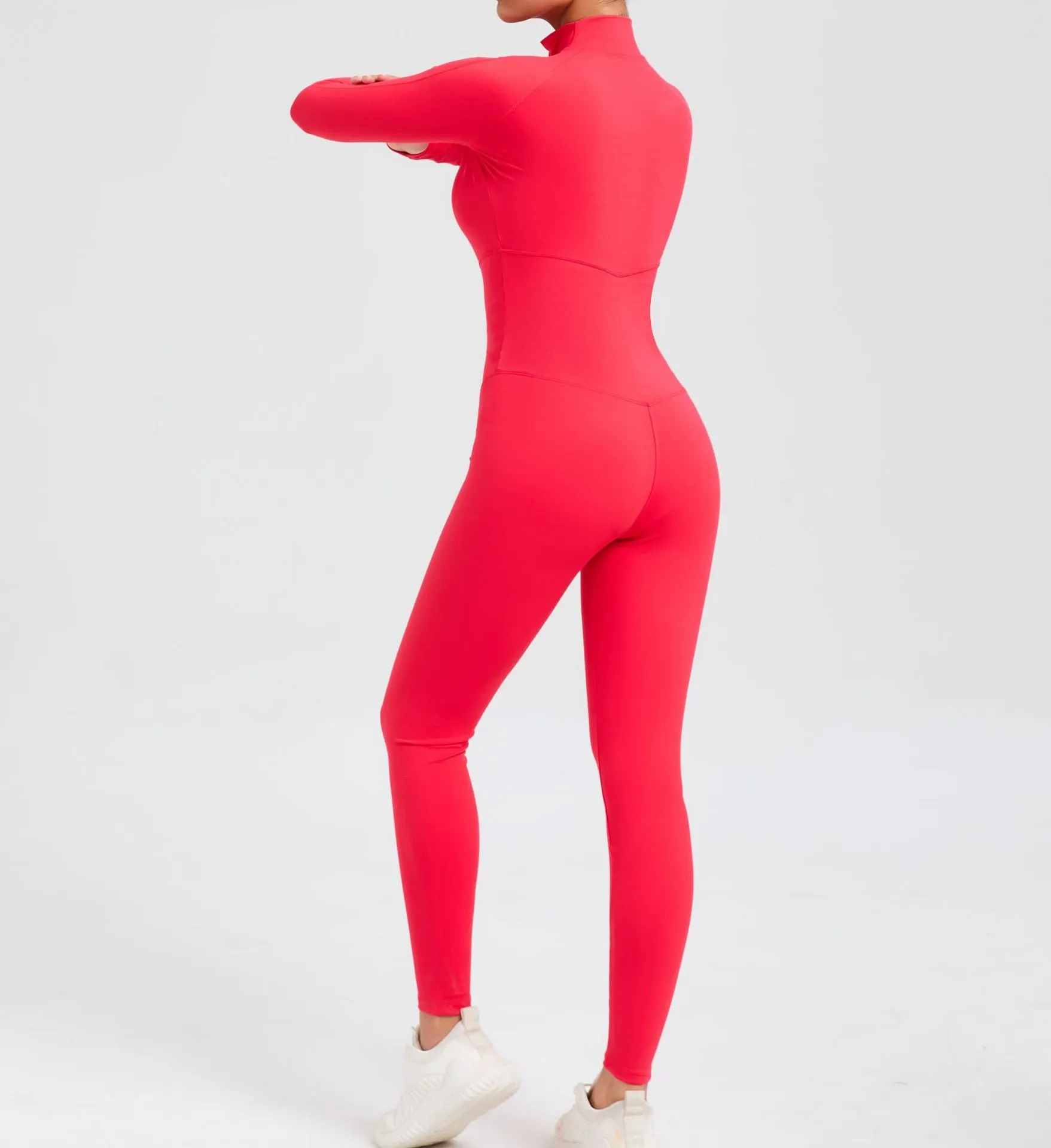 Core Longsleeve Zip Jumpsuit