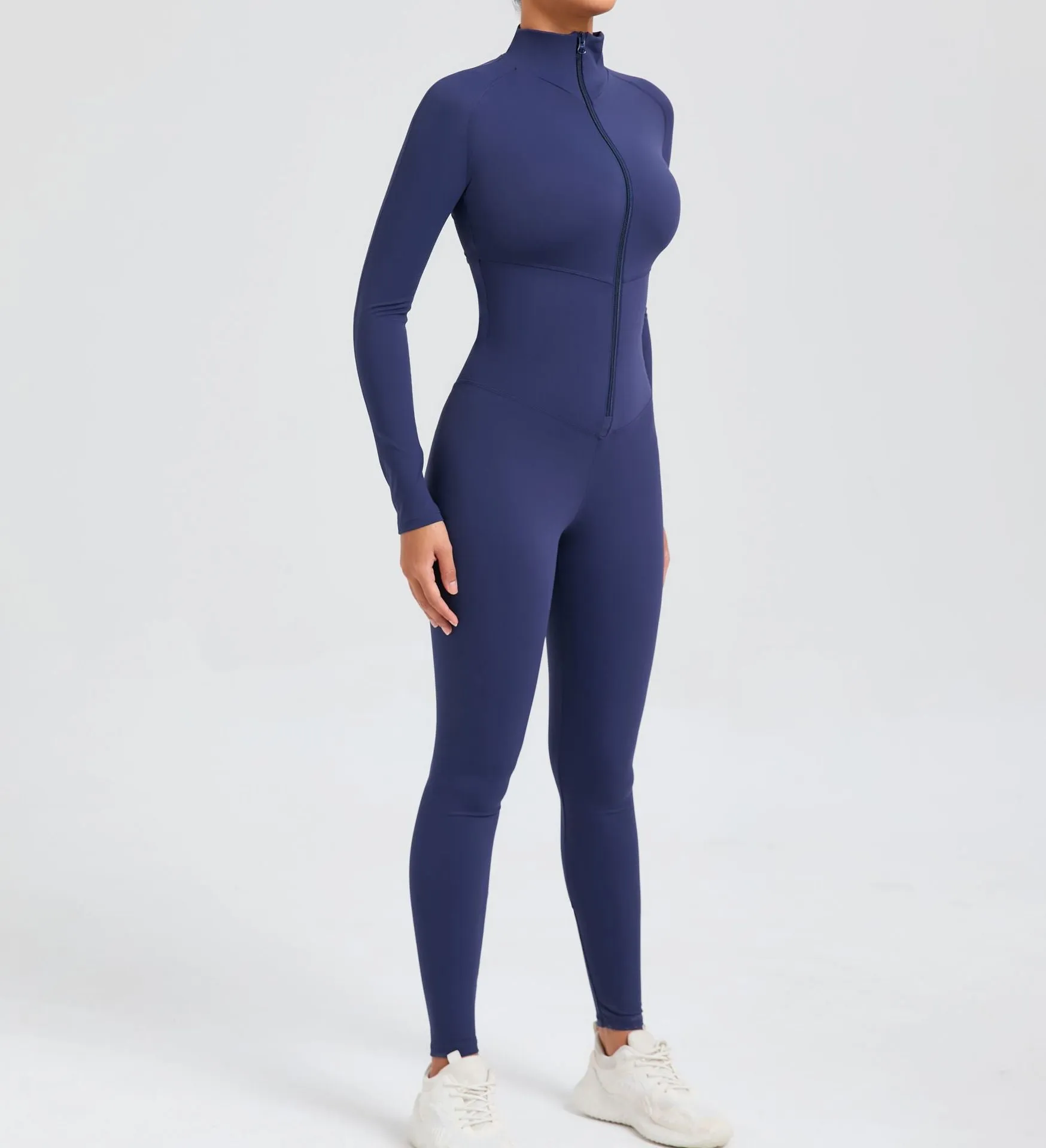 Core Longsleeve Zip Jumpsuit