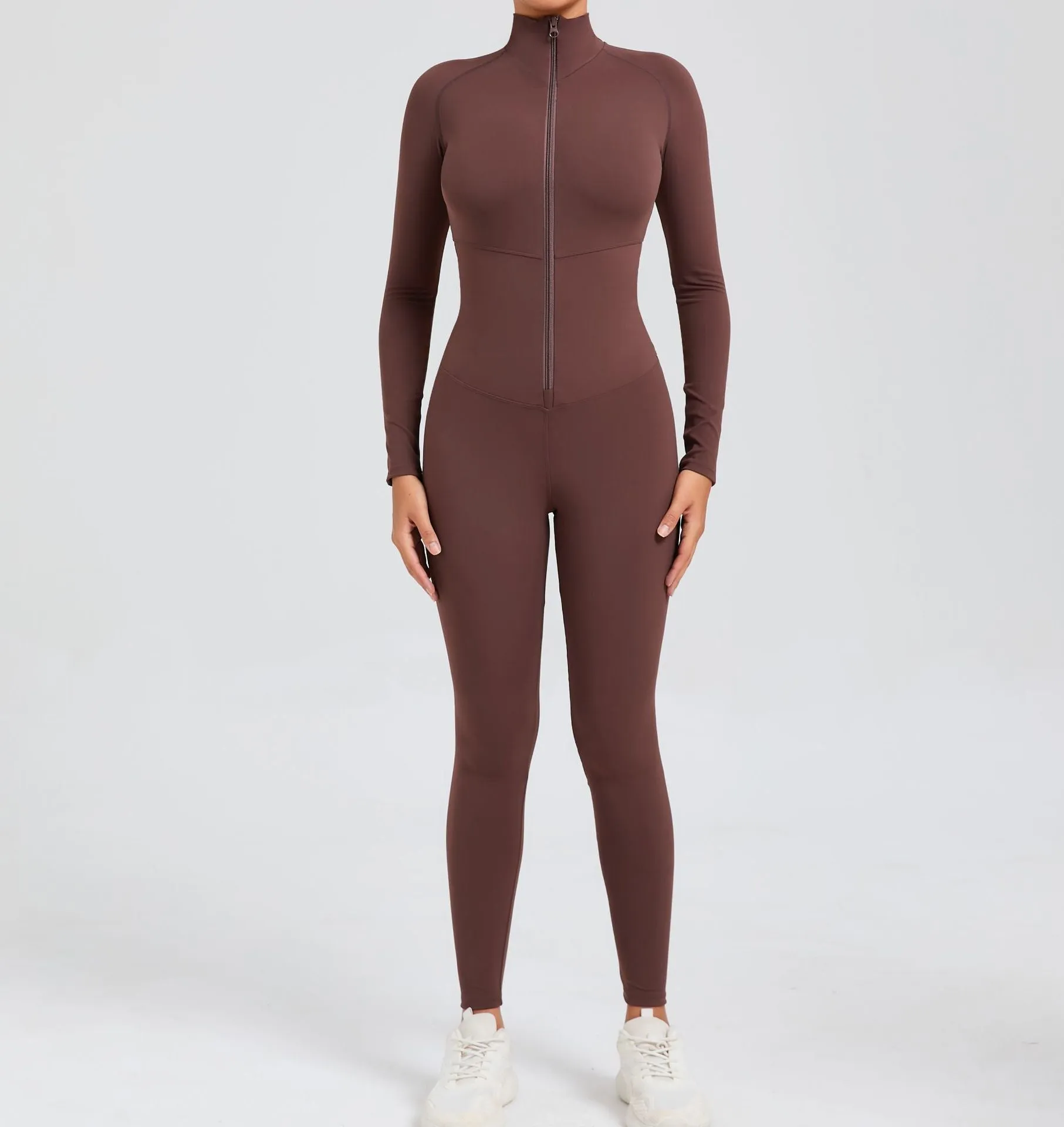 Core Longsleeve Zip Jumpsuit